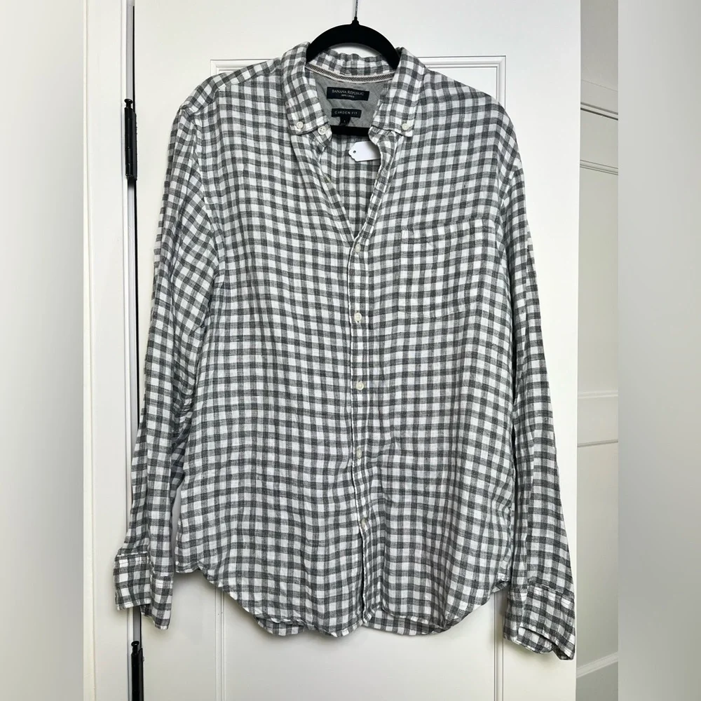 Banana Republic/J.Crew Button Down Shirt Bundle (Large)